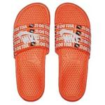 Шлепанцы унисекс оранжевый Nike - фото 3