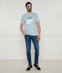 Футболки Regular fit Karl Lagerfeld, синий - фото 2