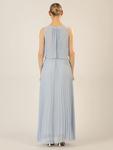 Длинное платье APART, светло-синий - фото 3