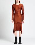 Платье миди Alexandre Vauthier, оранжево-коричневый - фото 2