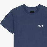 Футболка мужская темно-синяя Givenchy, темно-синий - фото 6