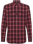 DSQUARED2 клетчатая рубашка на пуговицах, красный - фото