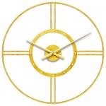 Круглые настенные часы Infinity Instruments Astro, золотой - фото