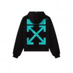 OFF-WHITE OFF WHITE свитшоты унисекс с капюшоном средней плотности - фото