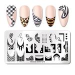 ФРАНЦУЗСКИЙ штамп для ногтей, Frezarkowo - фото