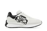 Кроссовки Alexander McQueen Sprint Runner 'White Black', белый - фото
