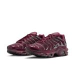 Кроссовки air max plus se 'night maroon metallic silver' Nike, бордовый - фото 3