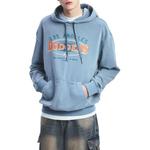 MLB Свитшот унисекс постиранный синий - фото 6