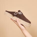 Сабо с закрытым носком унисекс Joy&Mario, хаки - фото 18