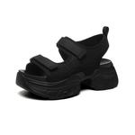 Пляжные сандалии женские Golden Silk Rabbit, Black - фото