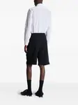 Шорты со складками BALMAIN, черный - фото 4