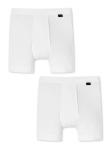 Боксеры Schiesser Long Retroshorts Essentials, белый - фото