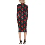 VERSACE JEANS COUTURE Платье с длинными рукавами SS23 черное - фото 7