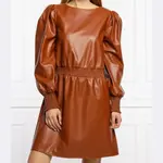 Платье Портис Silvian Heach, коричневый - фото