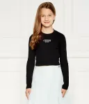 Блуза cropped fit Guess, черный - фото 3