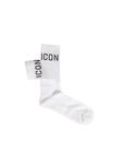 Носки мужские Icon с логотипом бренда, белый - фото 3