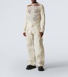 Потертый шерстяной свитер Rick Owens, Dinge - фото 2