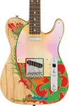 Fender Jimmy Page Telecaster Dragon RW Natural с чехлом - фото