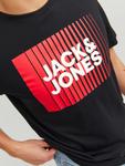Футболка JACK & JONES CORP, черный - фото 3