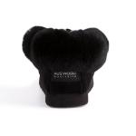 Мокасины из овчины, сшитые вручную Aus Wooli Australia, черный - фото 3