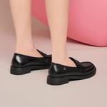 Лоферы женские Gemeiq, черный - фото 5