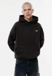 Худи PULL&BEAR STWD EMBROIDERED LOGO, Black - фото