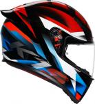 Шлем AGV k1 s fastlap, Black/Red/Blue - фото 6