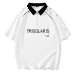 Рубашка-поло унисекс THREE BODY, Белый - фото 3