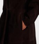 Замшевое пальто Sabine Staud, Espresso - фото 5