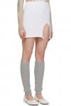 Вентилируемая мини-юбка Open Yy, белый - фото 2
