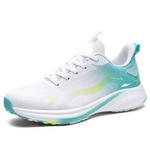 Амортизирующие нескользящие дышащие мужские кроссовки Low-Top Kuding, белый - фото