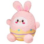 Плюшевая игрушка кролик Eggshell, высота 25 см FANNIKEER, розовый - фото