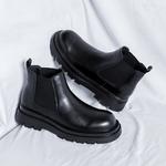 Ботинки Челси мужские черный Zuwudong - фото 9