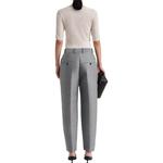 Короткие брюки со складками TOTEME, стальной синий - фото 4