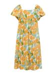 Платье MANGO KIDS IPANEMA, горчица - фото