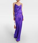 Юбка макси с цепочками Rabanne, Violet - фото 2