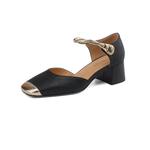 Сандалии на ремешках 5 см Women's Echo&yolo, экрю - фото