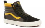 Кроссовки sk8-hi mte brown/yellow Vans, коричневый - фото 3