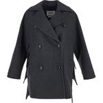 MaxMara Двубортное пальто, Gray - фото 3