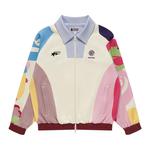 Спортивная куртка BAPE x KidSuper Patchwork Track Jacket, Multicolor - фото