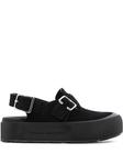 Сандалии на платформе Alexander McQueen, черный - фото