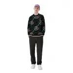 Свитер мужской черный Lining, черный - фото 3