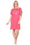 Ночная рубашка NORMANN, розовый - фото