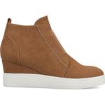 Кроссовки Clara на танкетке Journee, коричневый - фото 2