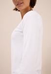 Топ Cecil Long sleeved top, Weiß/White - фото 4