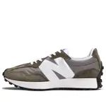 Кроссовки 327 New Balance, хаки - фото