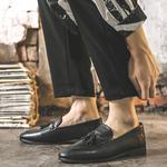 HAPPY DINO Мужские черные лоферы - фото 3