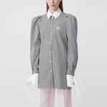 Burberry женское платье с длинными рукавами, цвет Black - фото 3