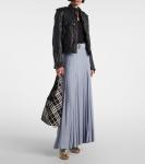 Кожаная куртка Burberry, черный - фото 2