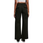 Брюки Urban Classics Straight high waist cargo, черный - фото 2